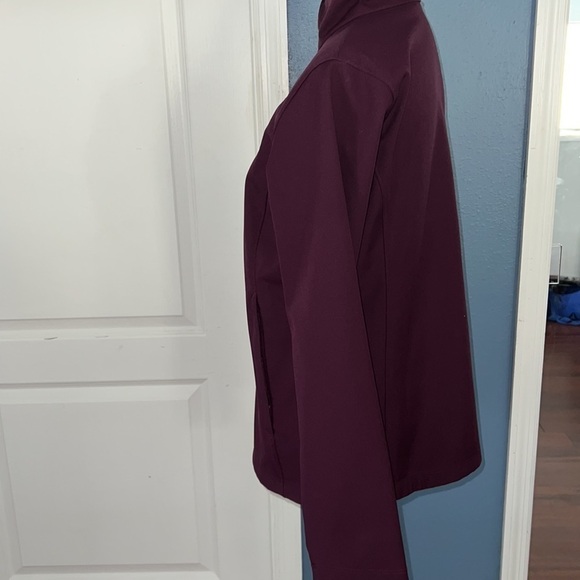 Purple Colombia Jacket full zip size medium fleece lined - Picture 6 of 11